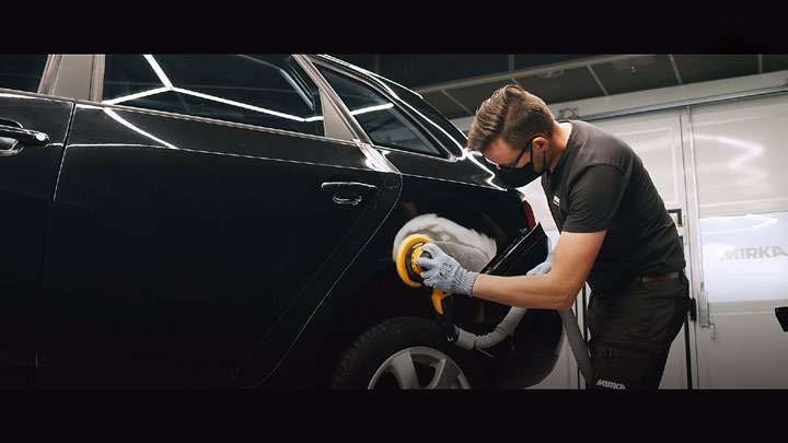 Filler sanding